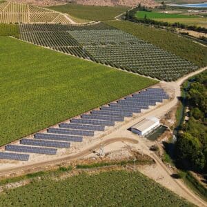Verfrut el durazno Paneles fotovoltaicos solcor 3